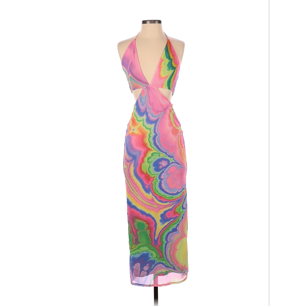 AFRM Tie Dye Midi Dress